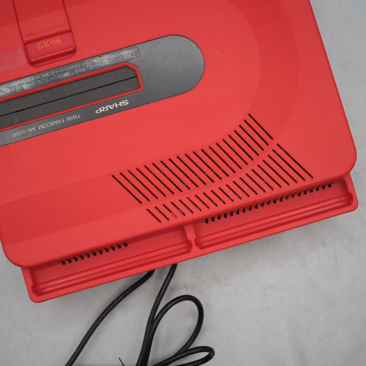 Twin Famicom Console AN-500R [New Rubber Belt replaced]