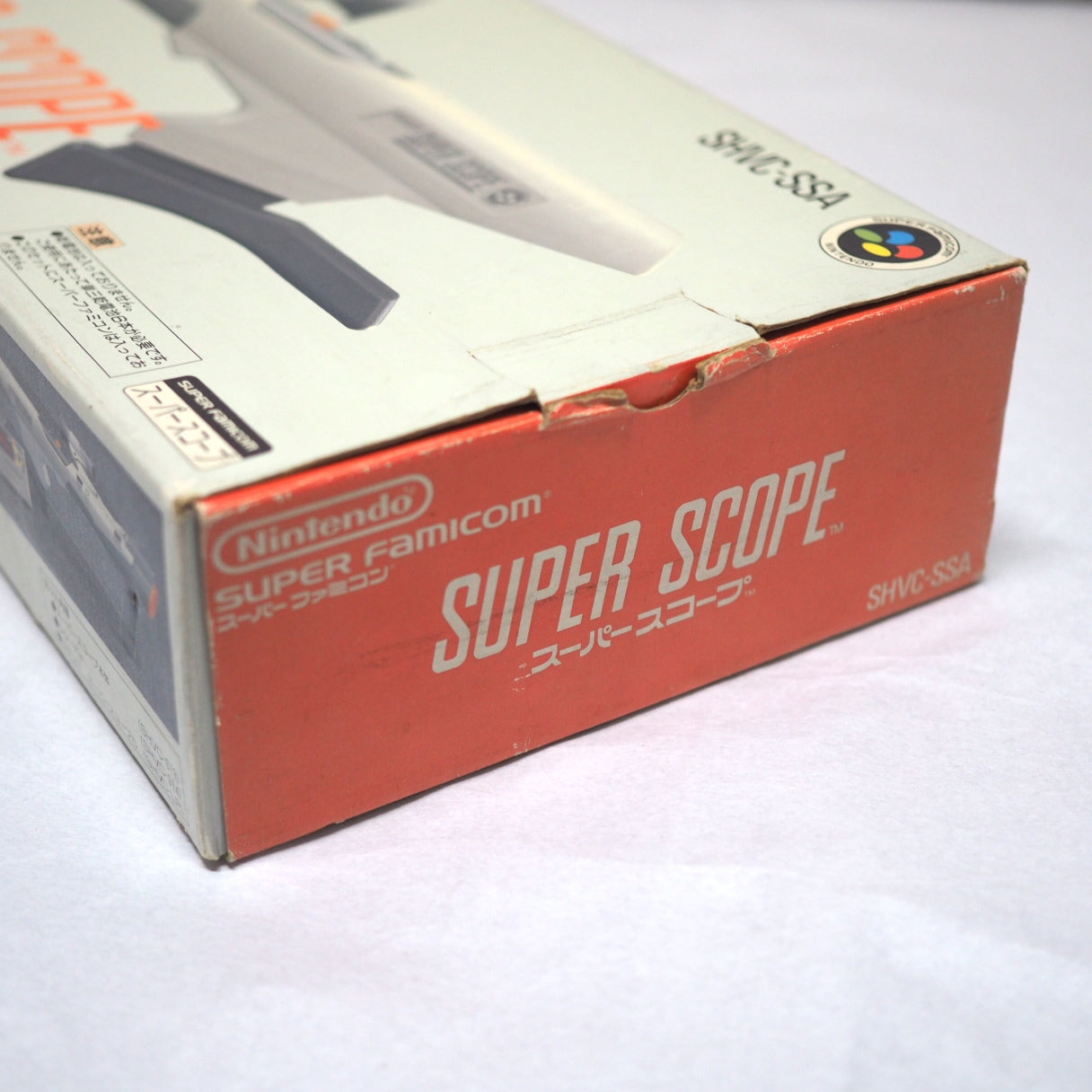 Super famicom SUPER SCOPE Controller W/SUPER SCOPE 6 Boxed