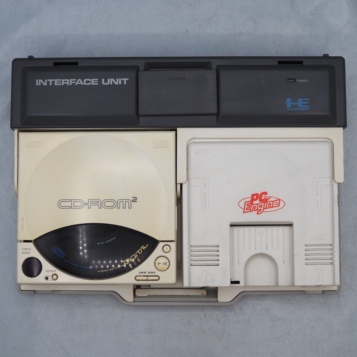 PC Engine INTERFACE UNIT IFU-30 CD-ROM2 PC Engine W/SUPER SYSTEM CARD