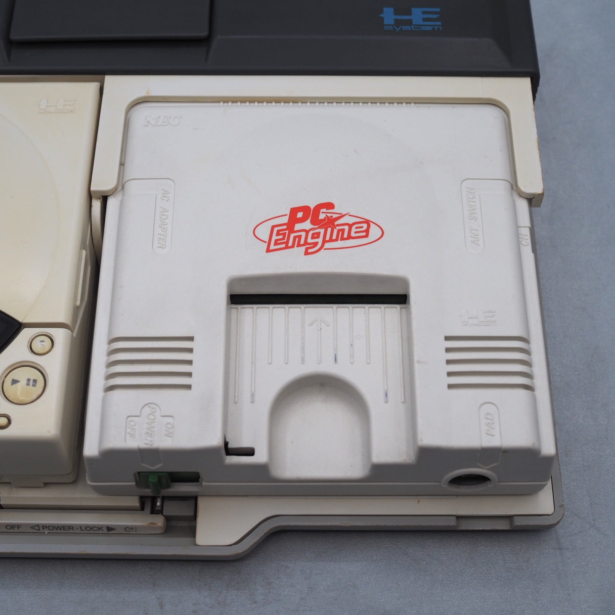 PC Engine INTERFACE UNIT IFU-30 CD-ROM2 PC Engine W/SUPER SYSTEM CARD