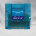 Used Super GAME BOY 2 Clear Blue Only for Nintendo Super Famicom - Tested & Working