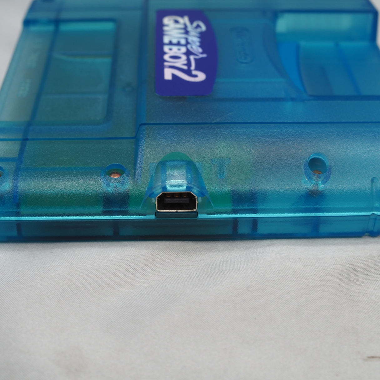 Super GAME BOY 2 Clear Blue Only for Nintendo Super Famicom