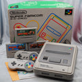 Used Nintendo Super Famicom Console system Boxed + Donkey Kong Games SET - Tested & Working
