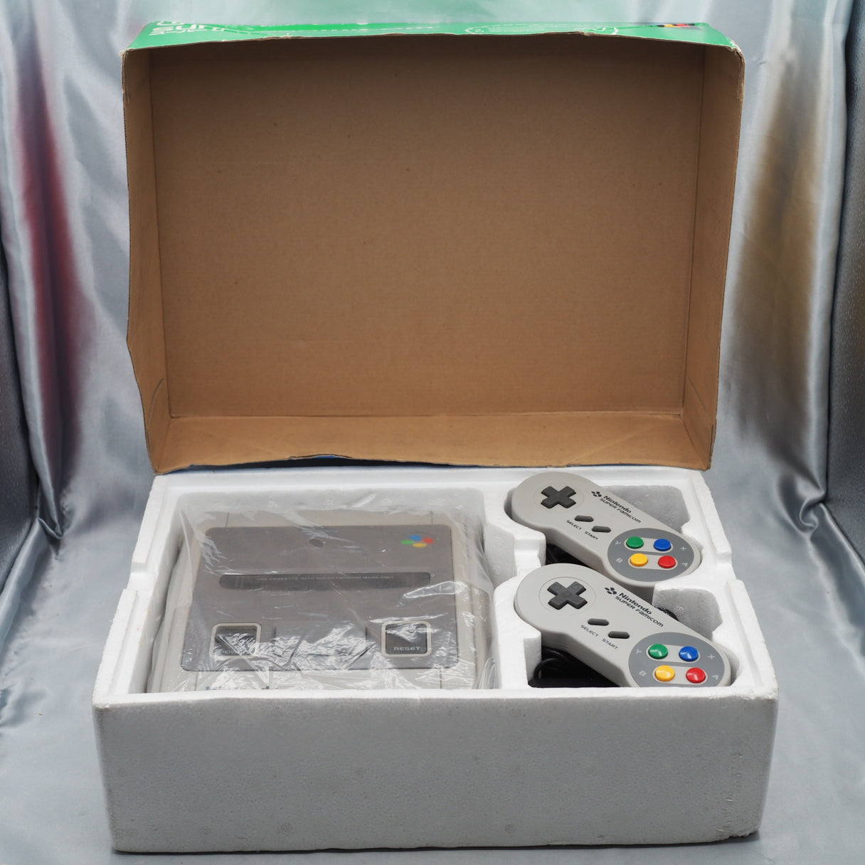 Nintendo Super Famicom Console system Boxed + Donkey Kong Games SET