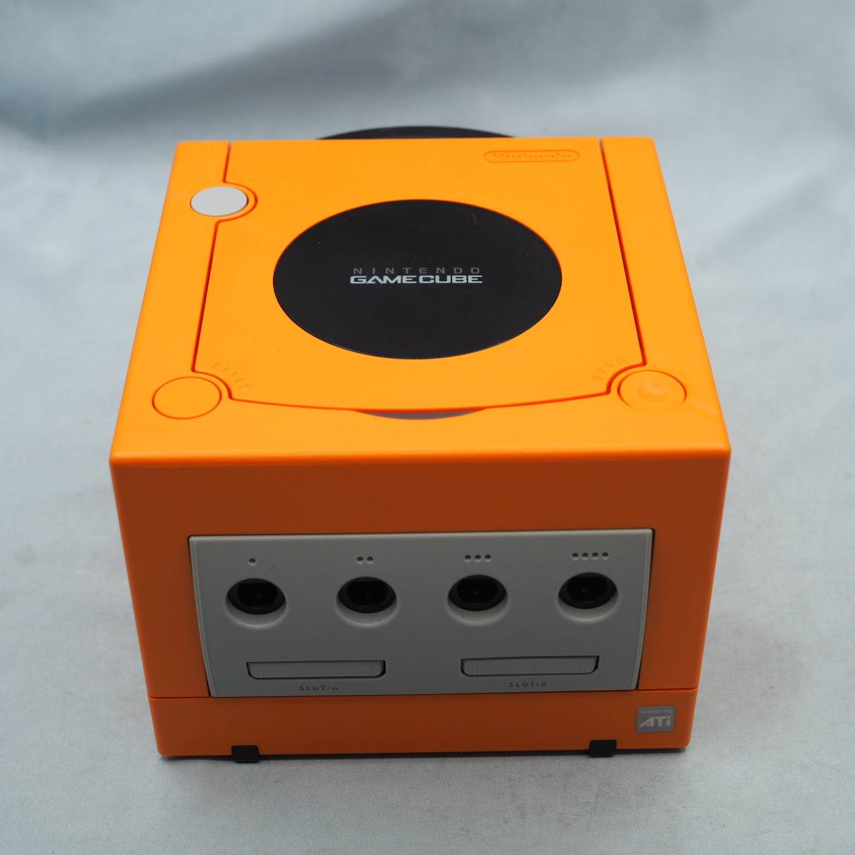 Nintendo GameCube Console System Orange + Game Boy Player Enjoy Plus Pack [NTSC-J] [NTSC-U/C] [Modified]