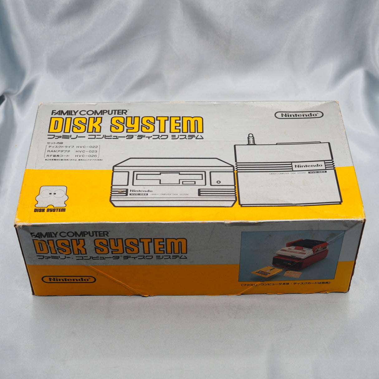 Famicom & Disk System Console SET [New Rubber Belt Replaced]