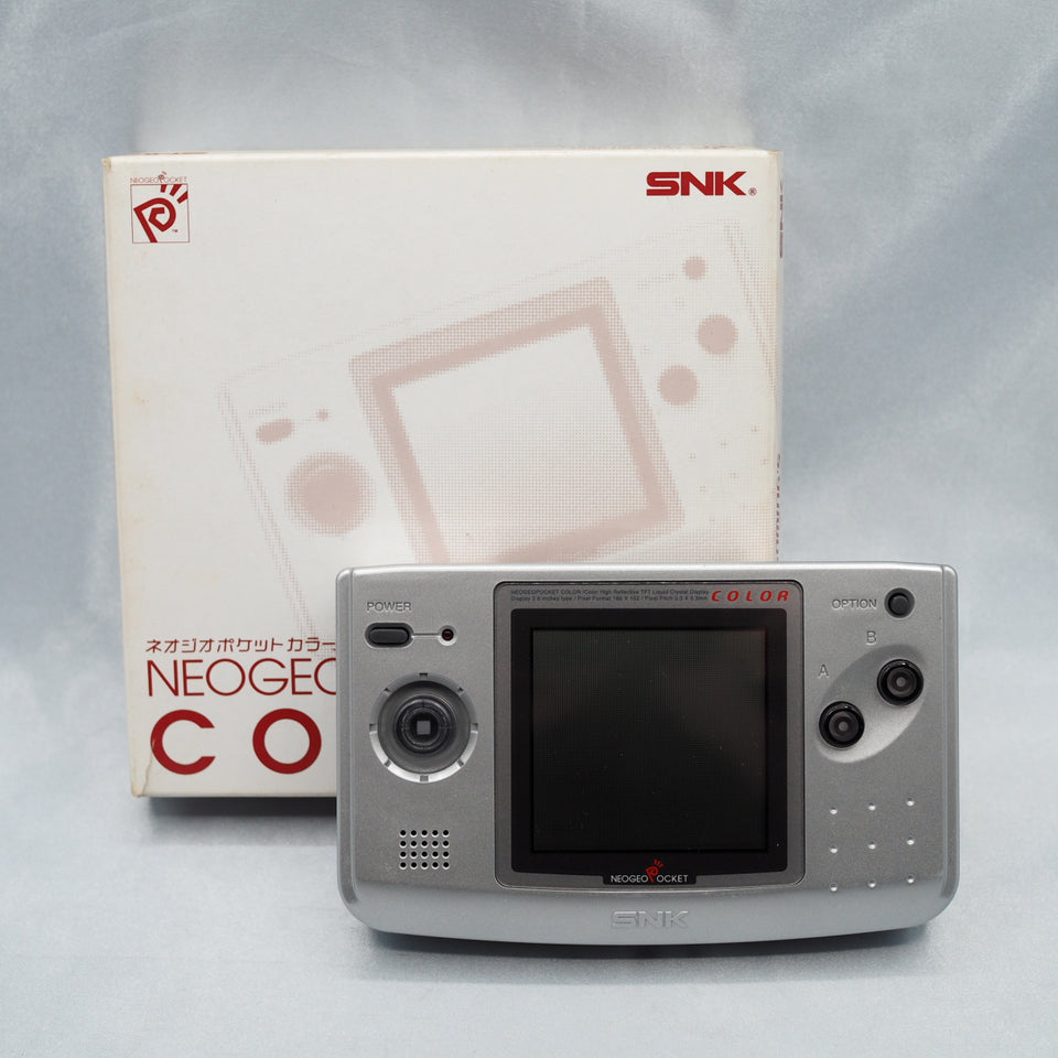 Used NEOGEO POCKET COLOR [Silver] - Tested & Working — SNK | Enjoy Game Japan
