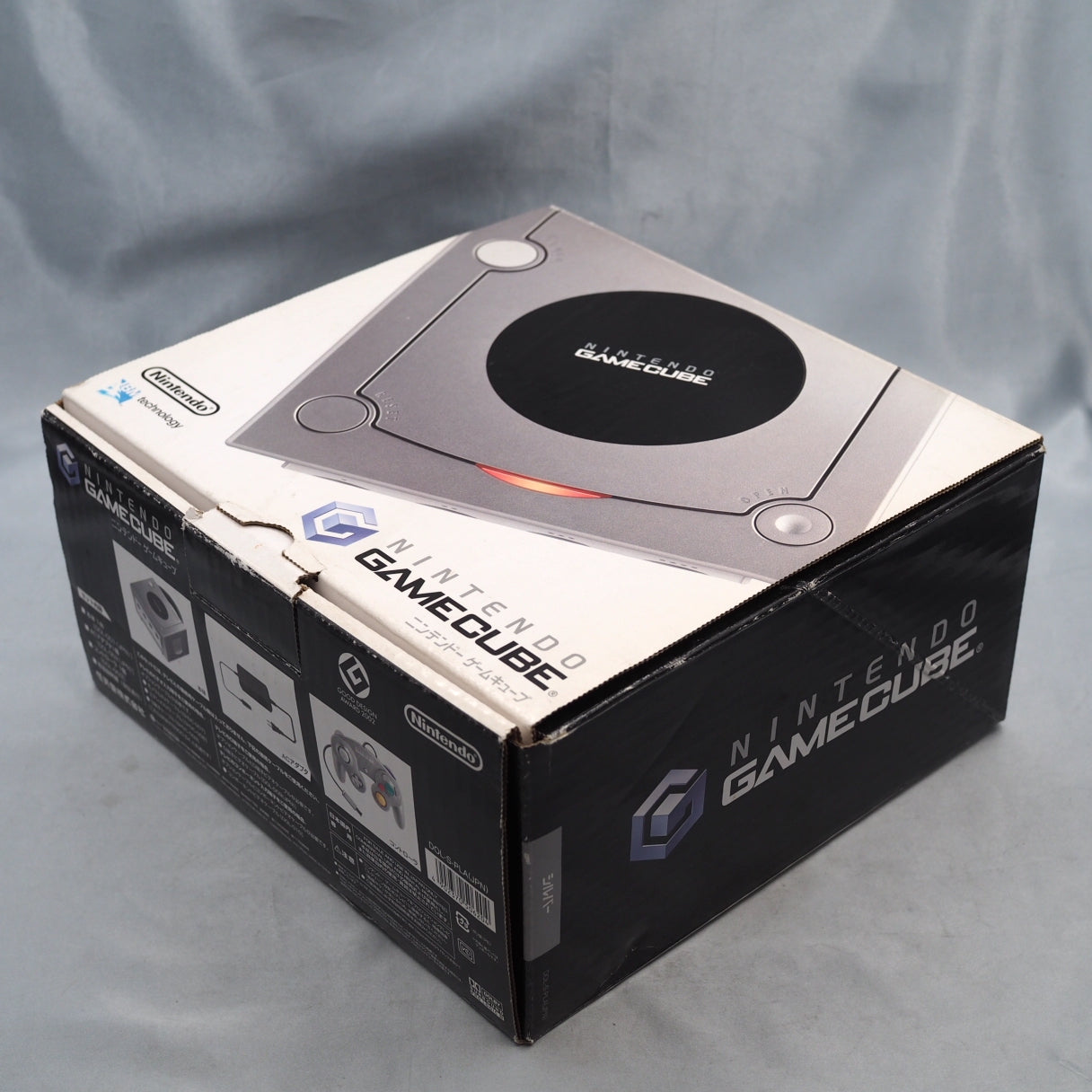 Nintendo GameCube Console System DOL-001 Silver Boxed [NTSC-J, NTSC-U/C] [Modified]