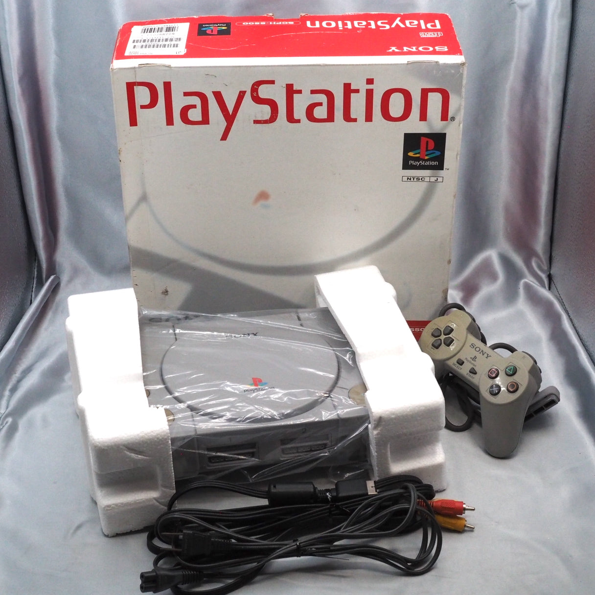 JUNK PS1 Console system SCPH-1000 + SCPH-3500 + SCPH-5500 SET Boxed [NTSC-J]