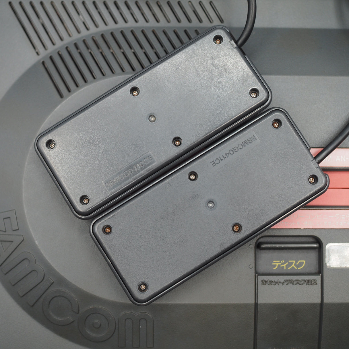 Twin Famicom AN-500B [New Rubber Belt replaced] No.1