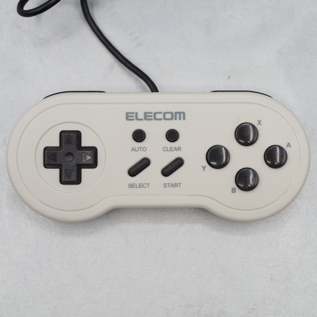 ELECOM Retro Style 8-Button USB Gamepad [JC-1608TWH]