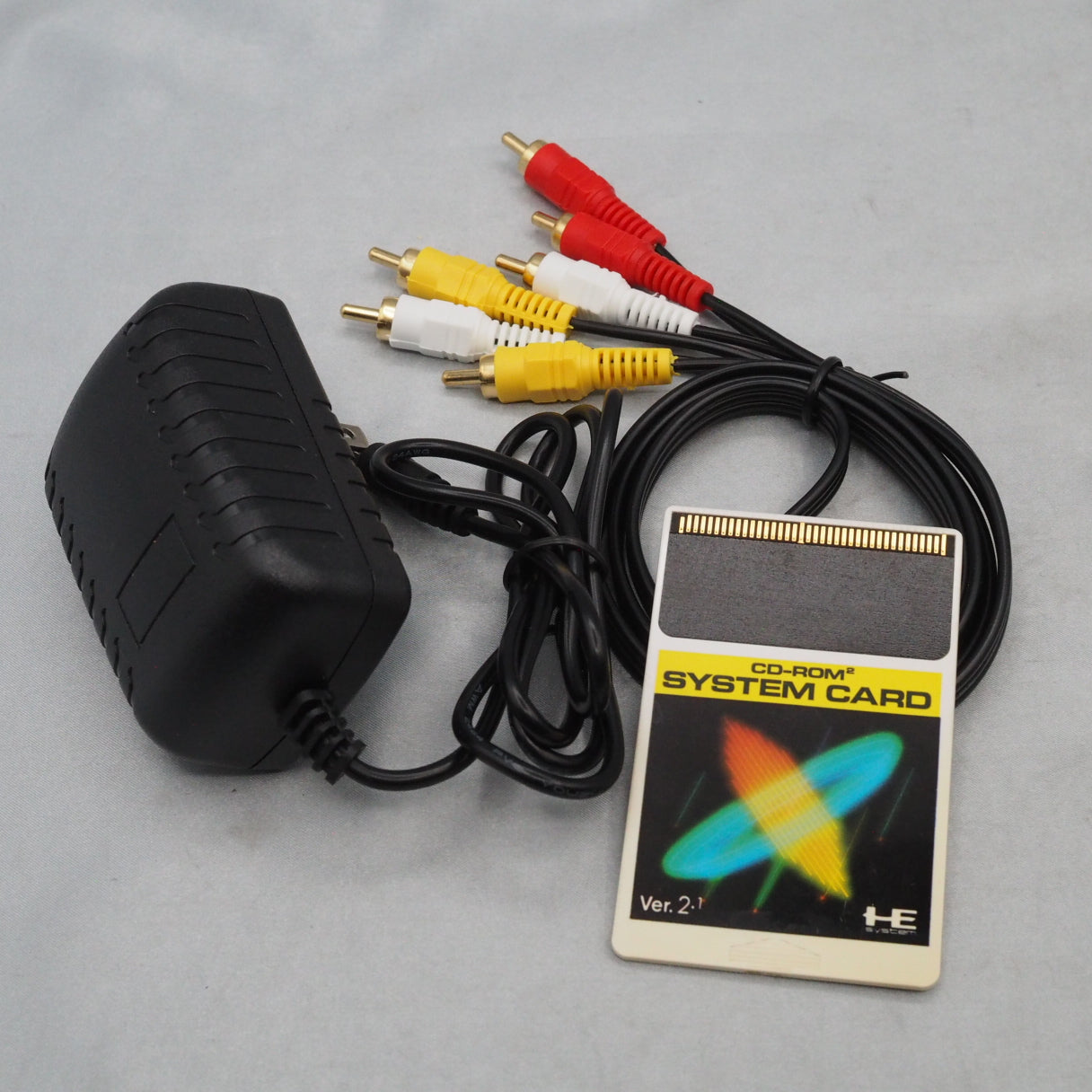 PC Engine INTERFACE UNIT IFU-30 CD-ROM2 PC Engine W/SYSTEM CARD