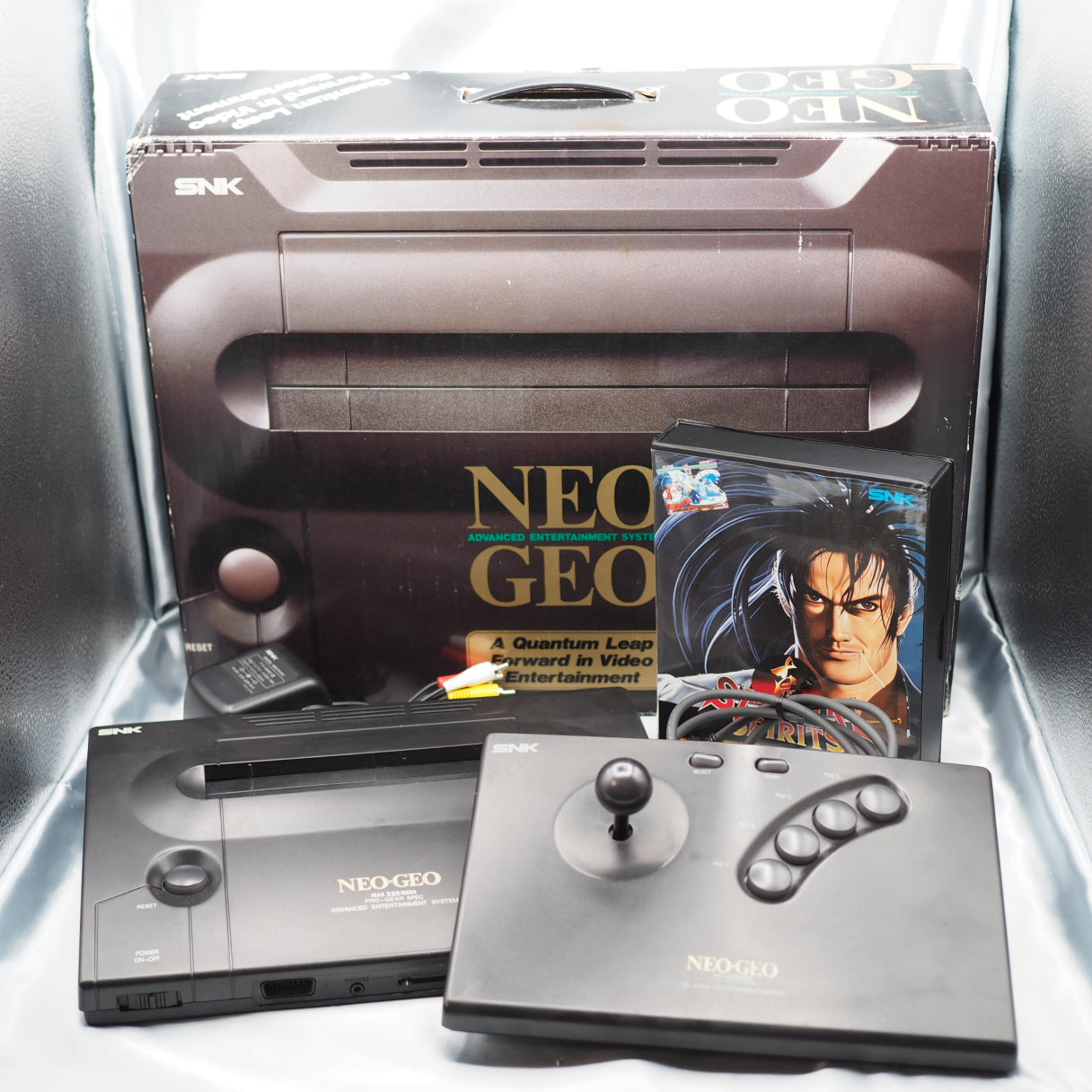 NEO GEO AES Console System Boxed [serial number match] W/ Samurai Shodown II