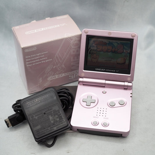Nintendo Game Boy Advance SP AGS-001 Pearl pink Boxed