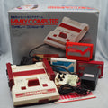 Used Nintendo Famicom Console System Boxed HVC-001 W/ 3 Games - Tested & Working