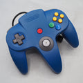 Used Nintendo 64 CONTROLLER Bros BLUE NUS-005 (Official Control Pad) - Tested & Working