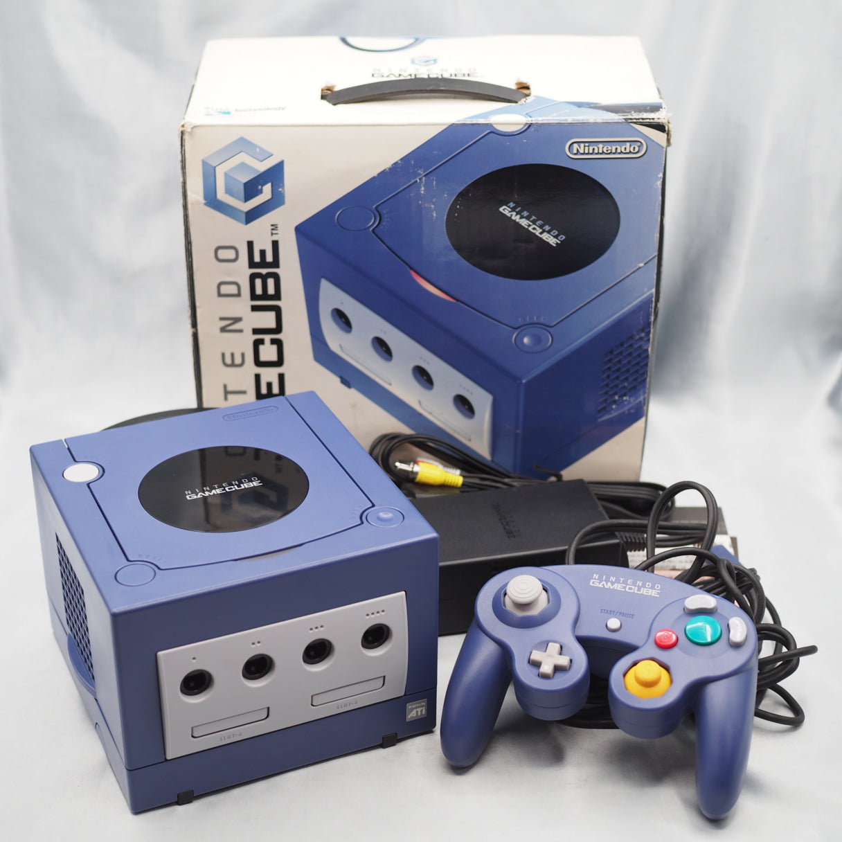 Nintendo GameCube Console System Violet Boxed