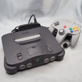 Used Nintendo 64 Console System (Charcoal Gray) NUS-001 [NTSC-J, NTSC-U/C]- Serviced by Experts | enjoy Game Japan - Tested & Working