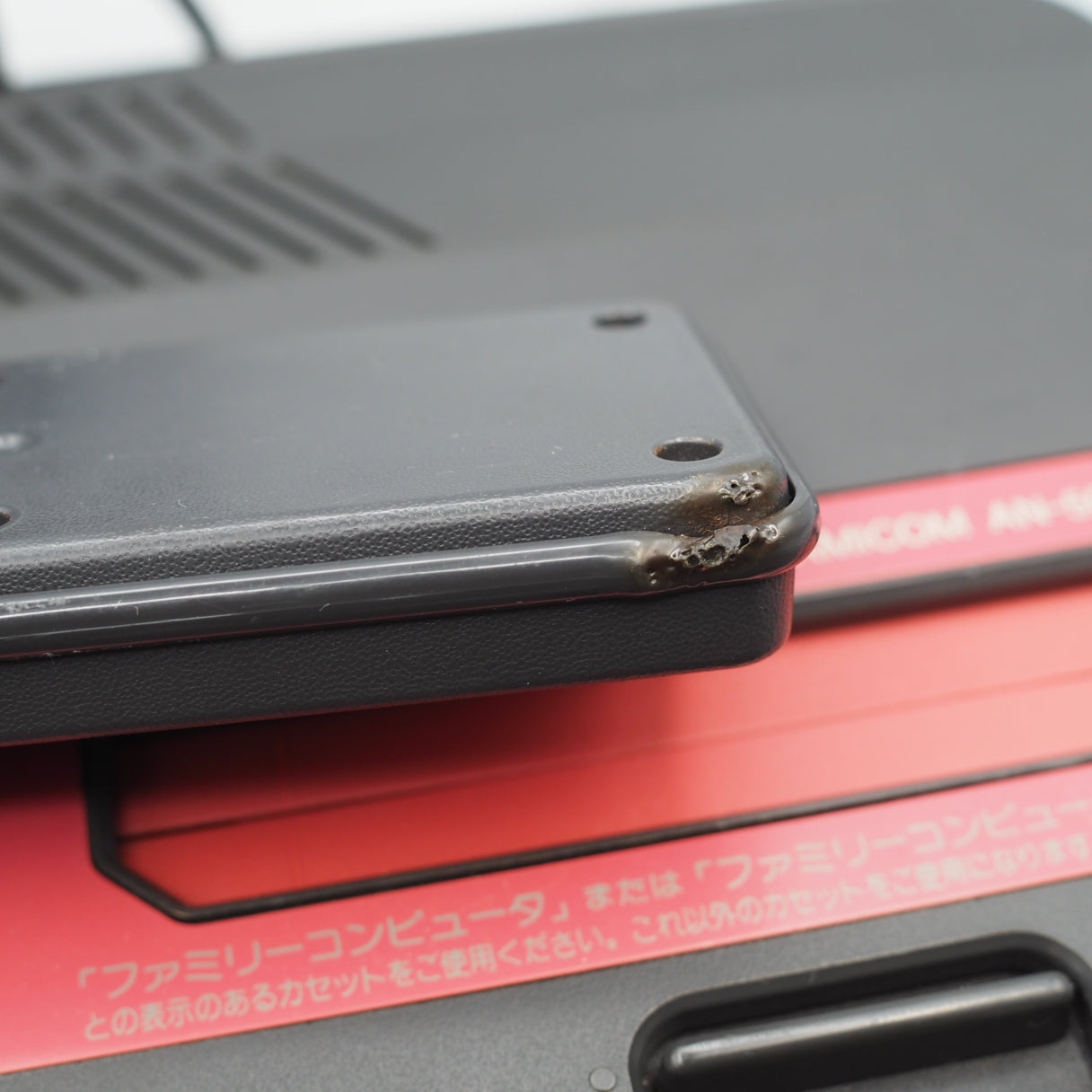 Twin Famicom Console AN-500B [New Rubber Belt replaced]