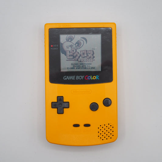 Nintendo GAME BOY COLOR Yellow CGB-001 Handheld System