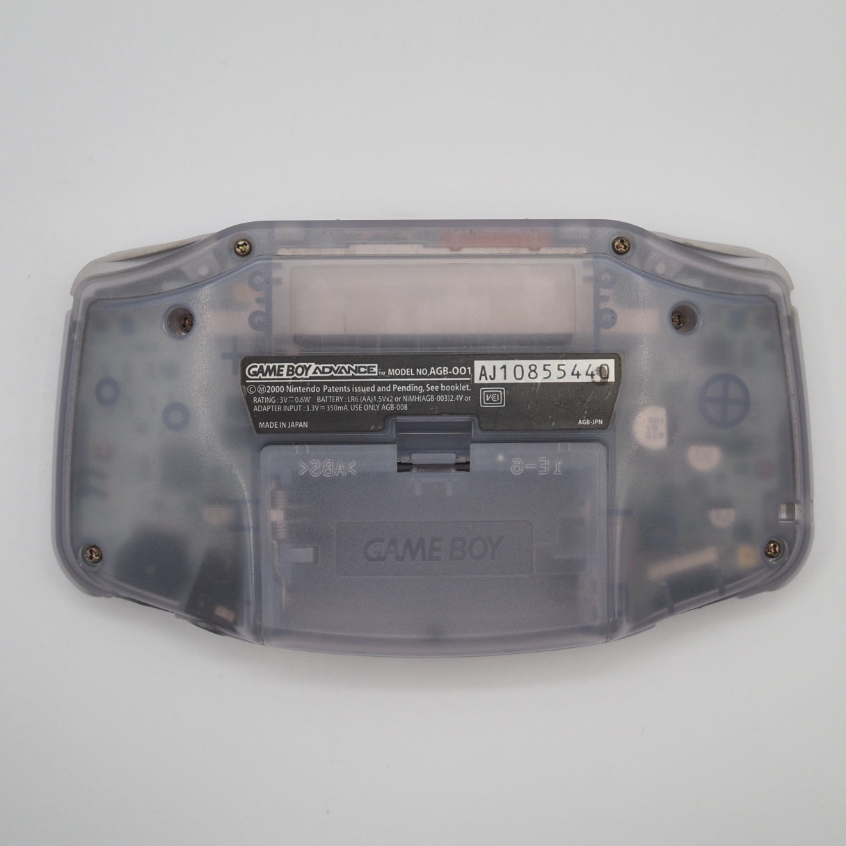 Nintendo Game Boy Advance AGB-001 Boxed [Milky blue]