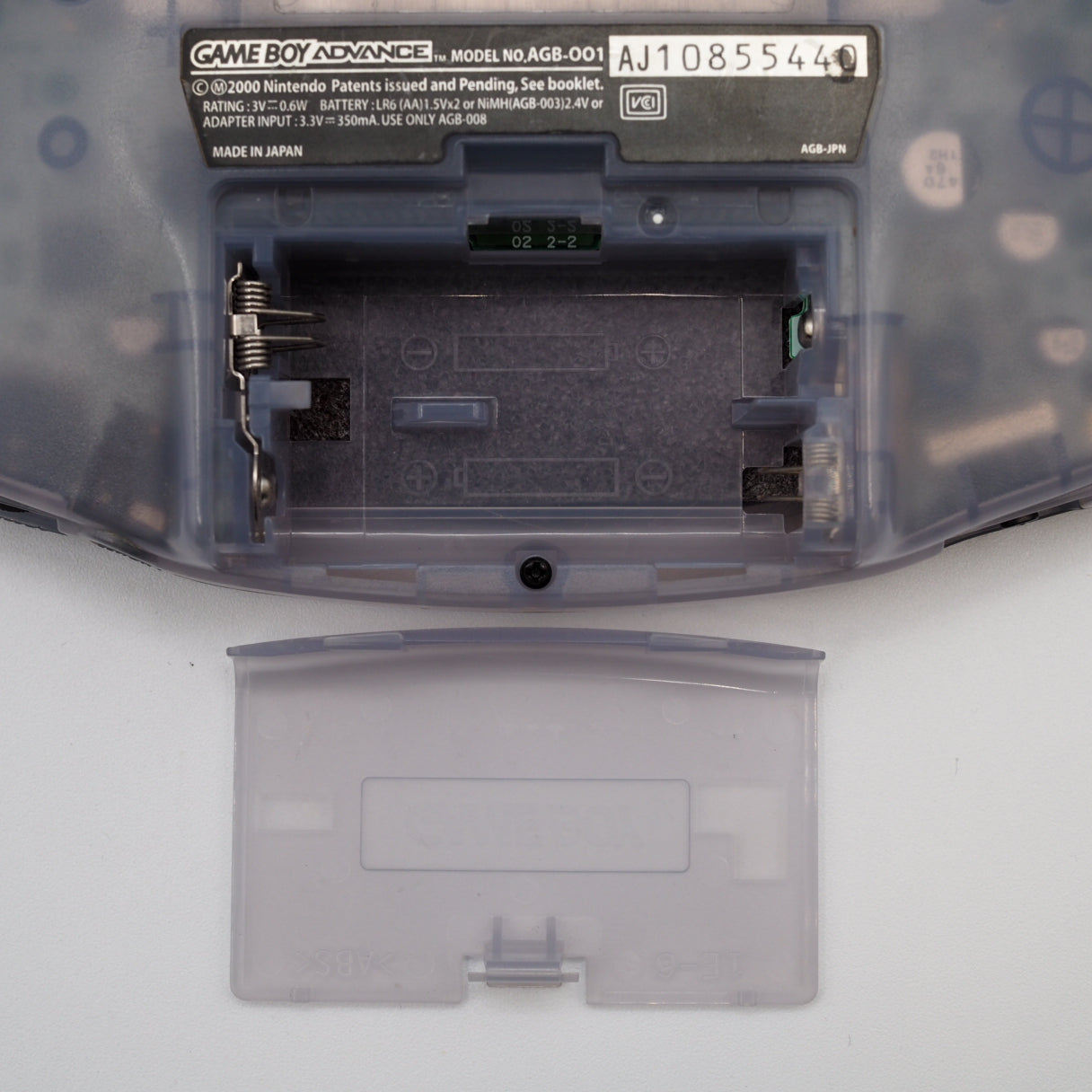 Nintendo Game Boy Advance AGB-001 Boxed [Milky blue]