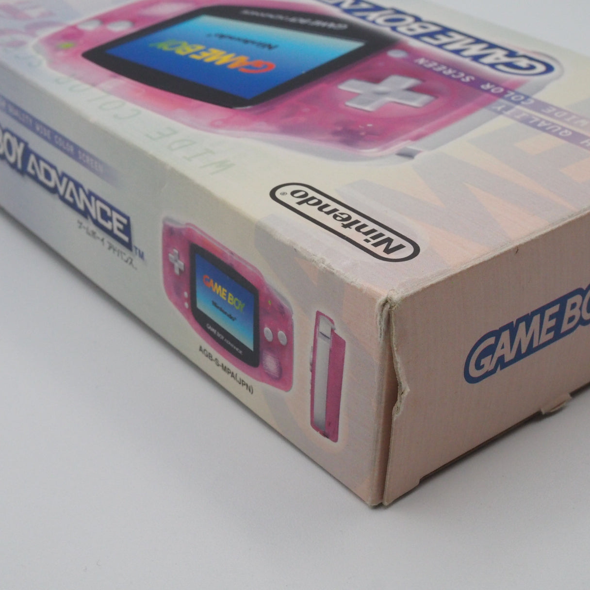 Nintendo Game Boy Advance AGB-001 Boxed [Milky pink]