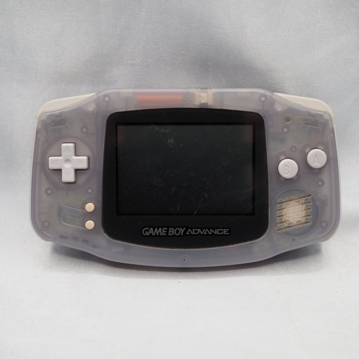Nintendo Game Boy Advance Console Milky Blue Boxed AGB-001 Tested Working Japan