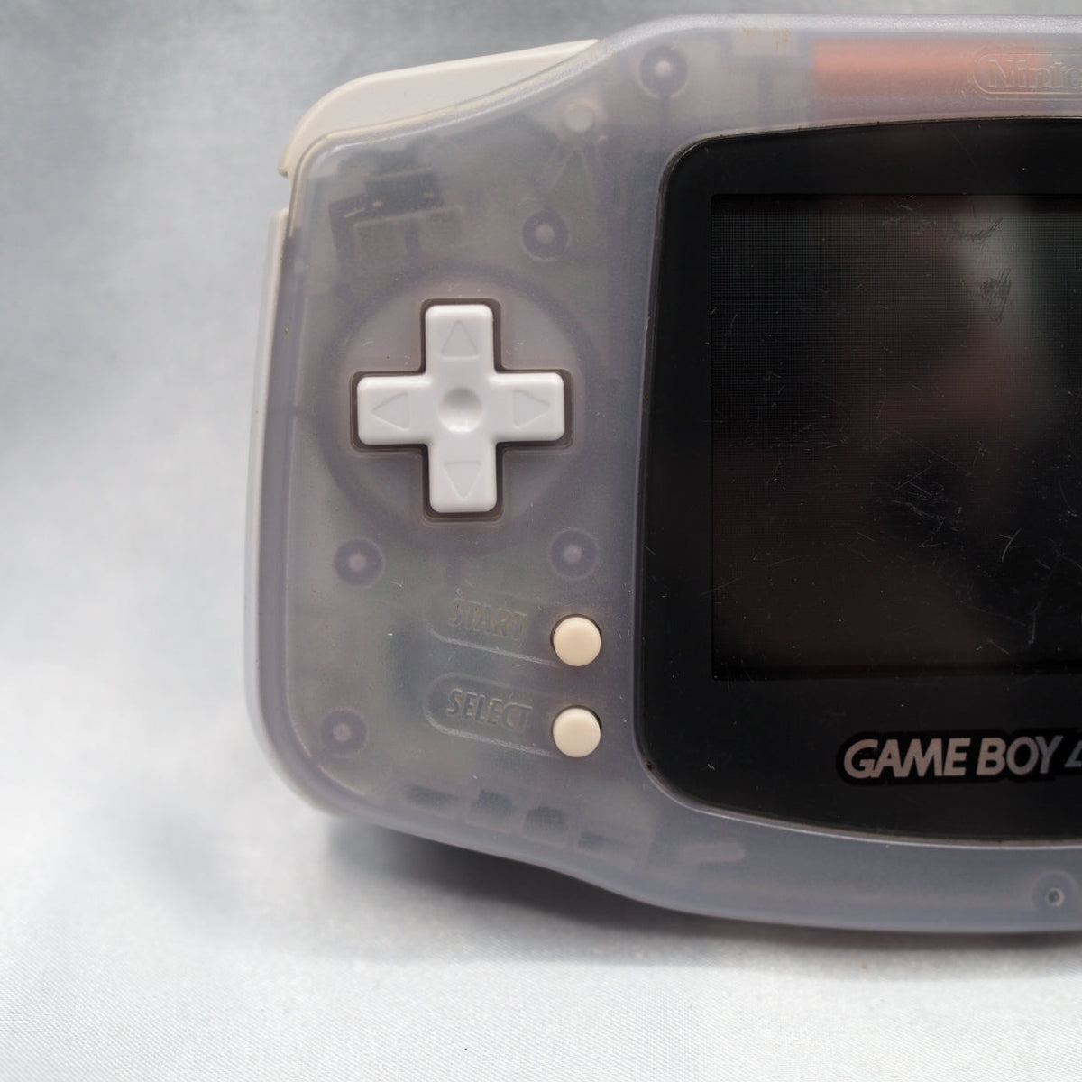 Nintendo Game Boy Advance Console Milky Blue Boxed AGB-001 Tested Working Japan