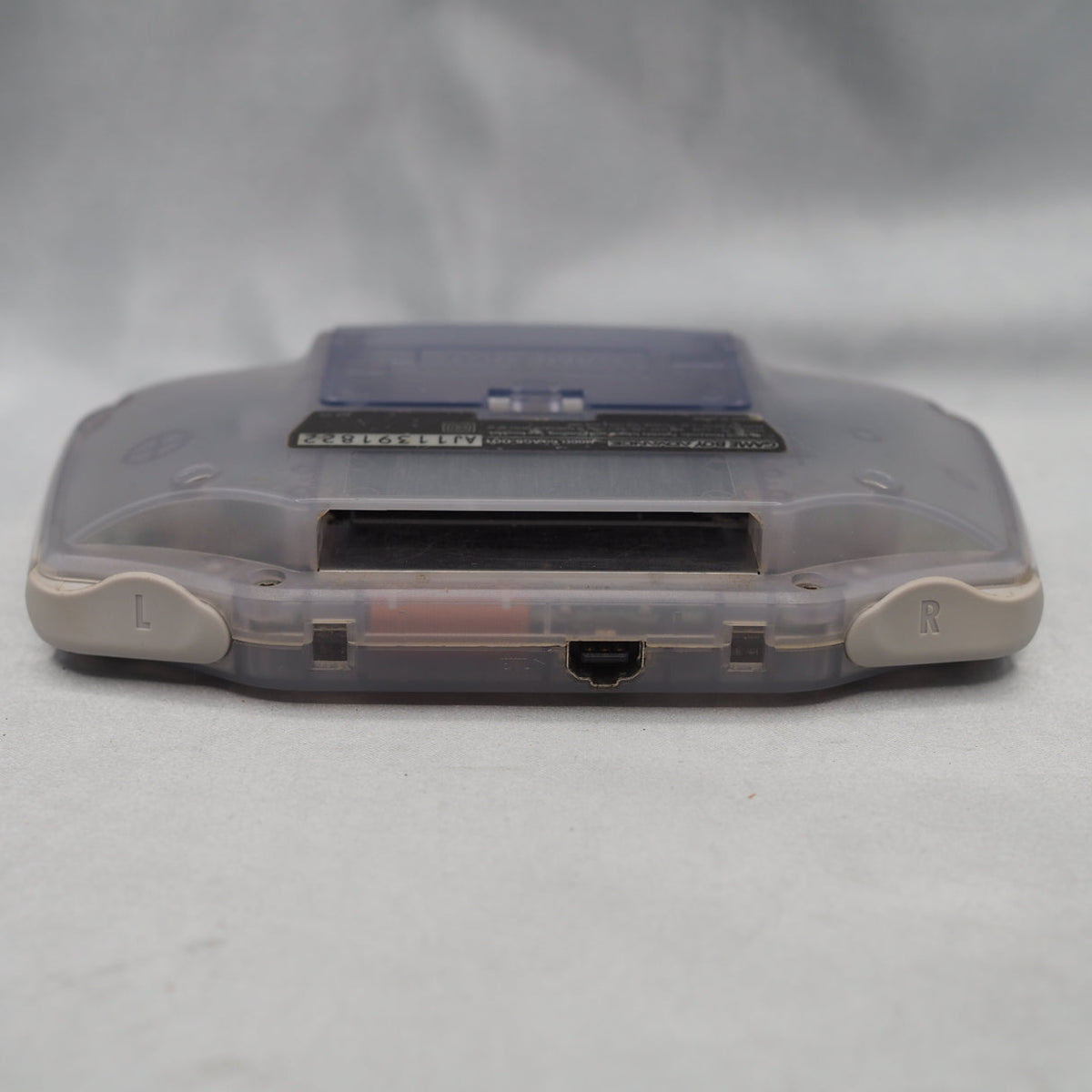 Nintendo Game Boy Advance Console Milky Blue Boxed AGB-001 Tested Working Japan