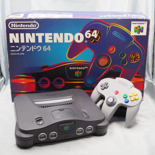 Nintendo 64 Console System Black NUS-001 Boxed [NTSC-J, NTSC-U/C]