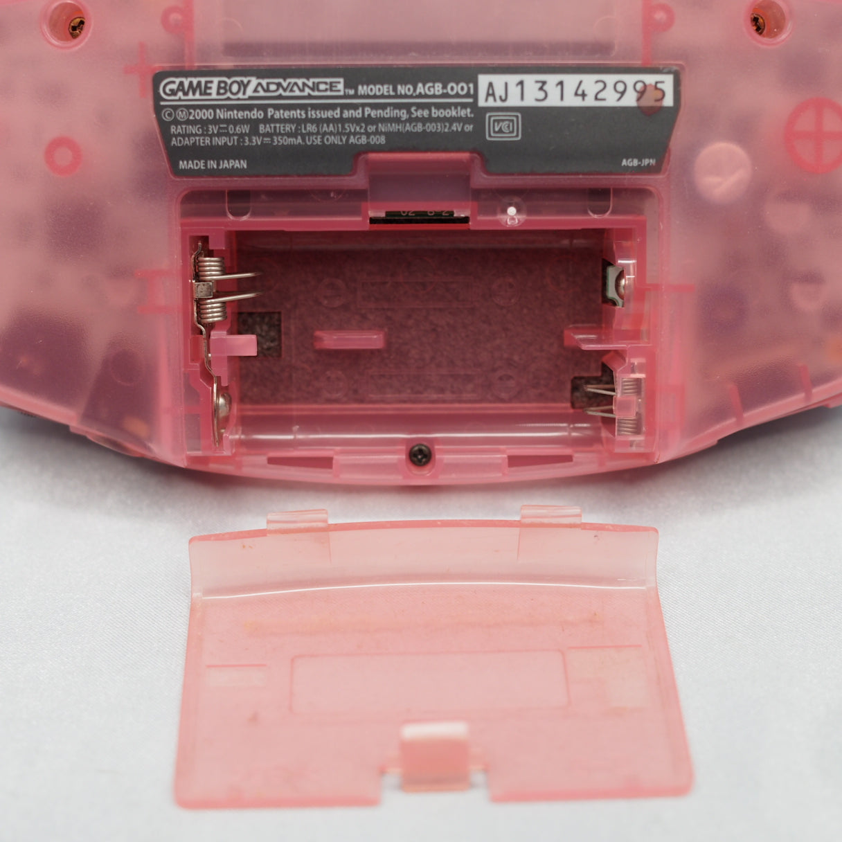 Nintendo Game Boy Advance Boxed [Milky Pink] + Super Mario Advance