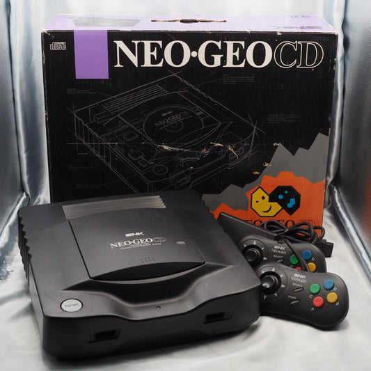 NEO GEO CD Console system Boxed CD-T01 [2 Controllers]