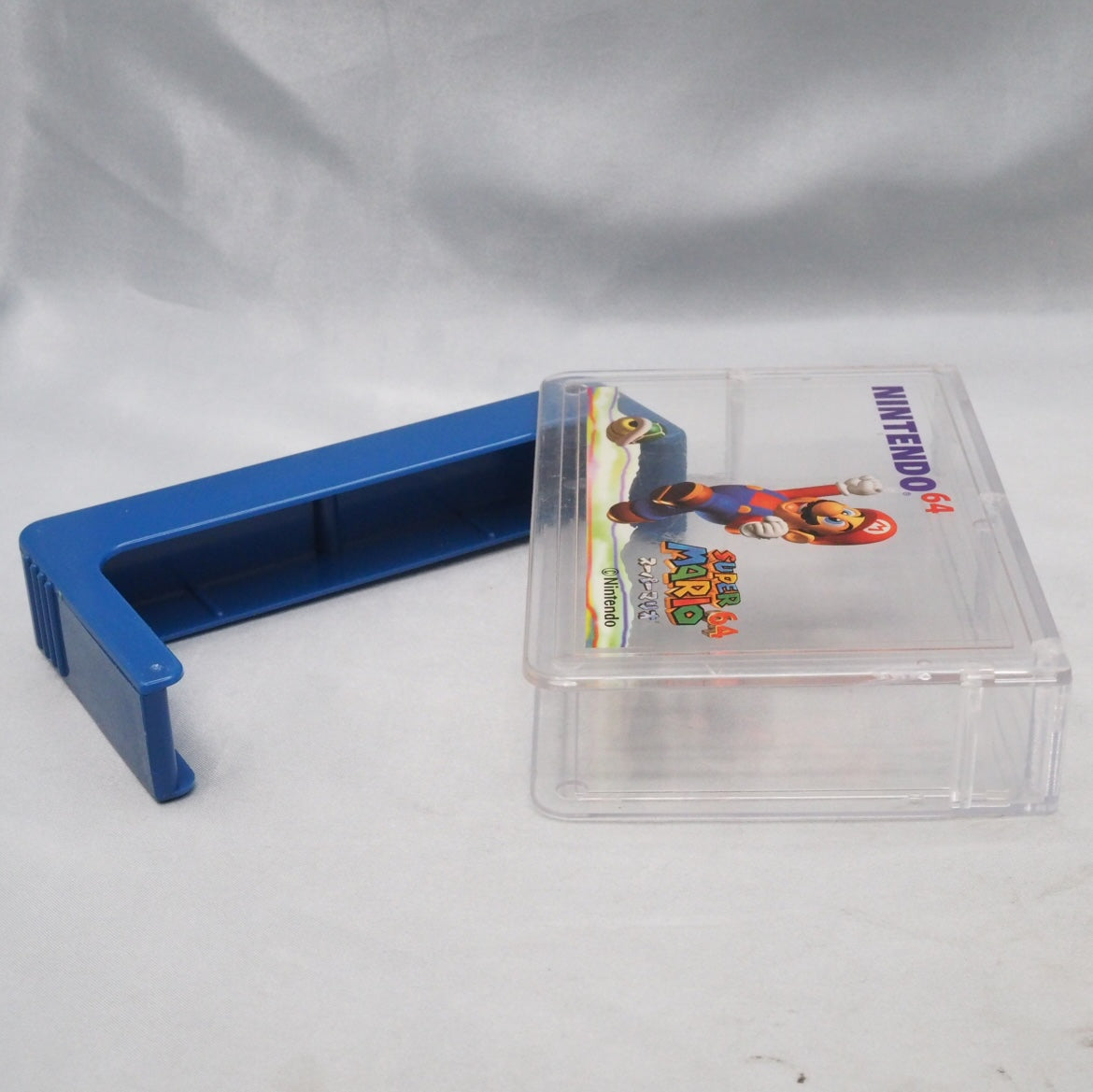 Cartridge Case For Nintendo 64 Super Mario 64 Blue