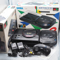 Used Mega Drive + Mega CD 2 Console system SET Boxed - Tested & Working