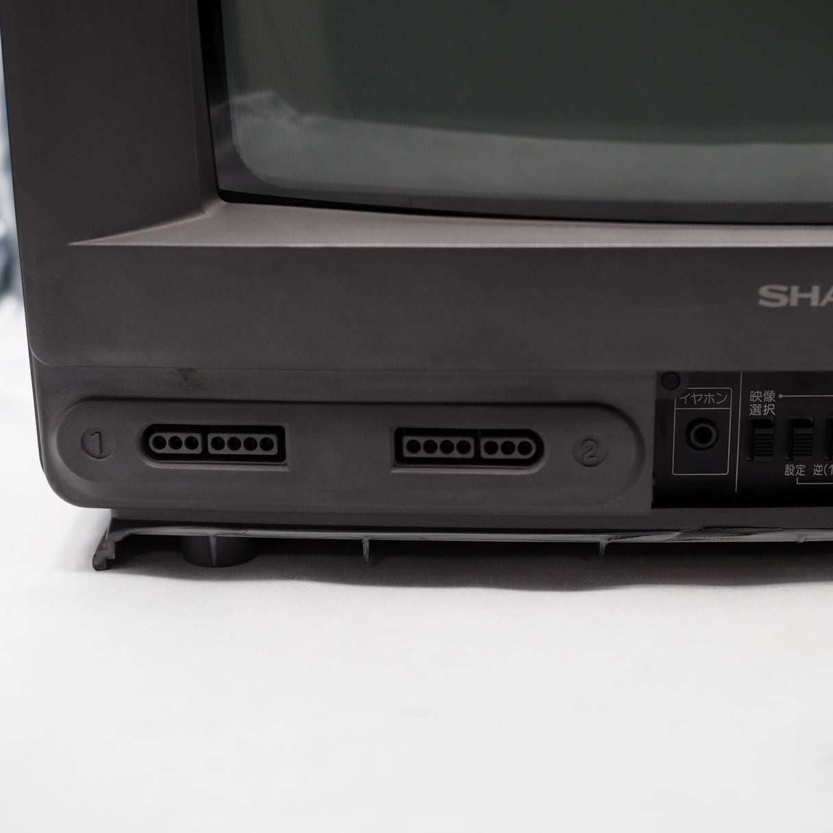 SHARP SF-1 Console System Nintendo Super Famicom Color TV 14G-SF1