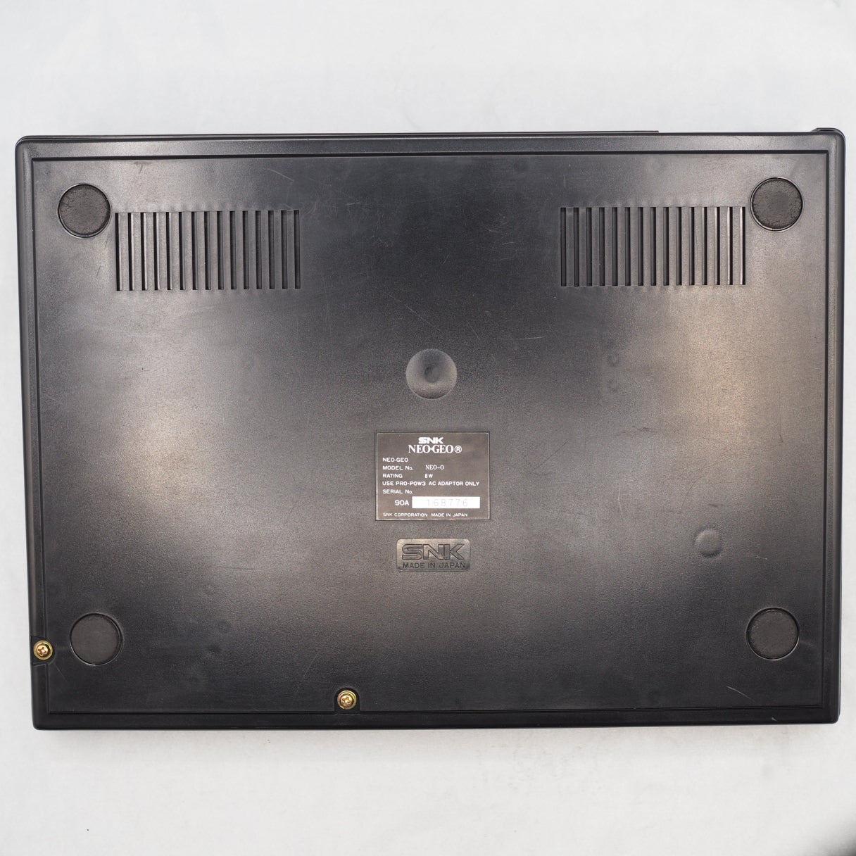 NEO GEO AES Console System + 2 Controllers + Memory Card [UNIBIOS]