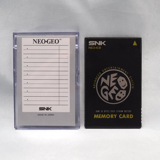 NEO GEO AES Memory Card W/Case NEO-IC8