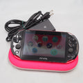 Used PS Vita Pink Black PCH-2000 ZA15 W/Case + Power Adapter - Tested & Working