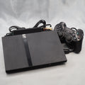Used PS2 Slim Console system SCPH-70000 CB Charcoal Black [NTSC-J] - Tested & Working