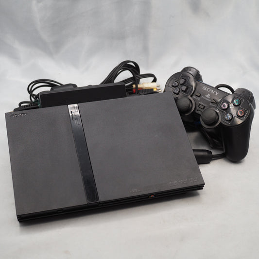 PS2 Slim Console system SCPH-70000 CB Charcoal Black [NTSC-J]