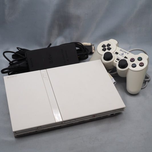 PS2 Slim Console system SCPH-70000 CW Ceramic White [NTSC-J]