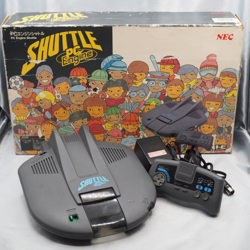 Used PC Engine SHUTTLE Console system PI-TG2 Boxed - Tested & Working — NEC | Enjoy Game Japan