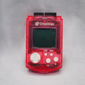 Used Dreamcast Visual Memory Card HKT-7000 Clear Passion Pink [No cap] - Tested & Working