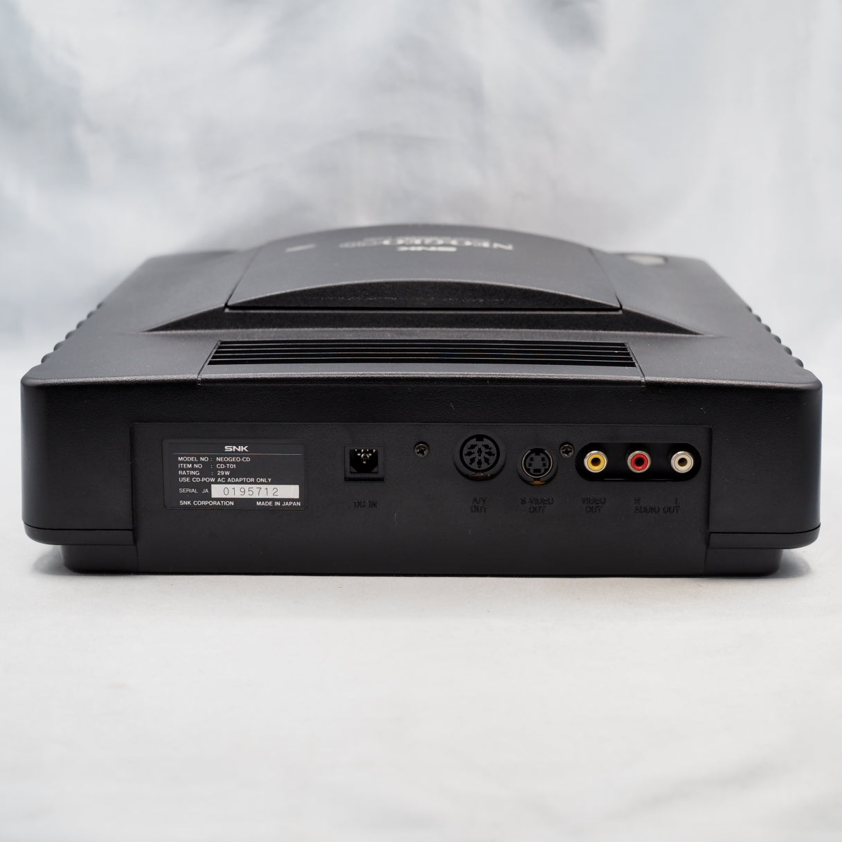 NEO GEO CD Console system Boxed CD-T01 [2 Controllers]