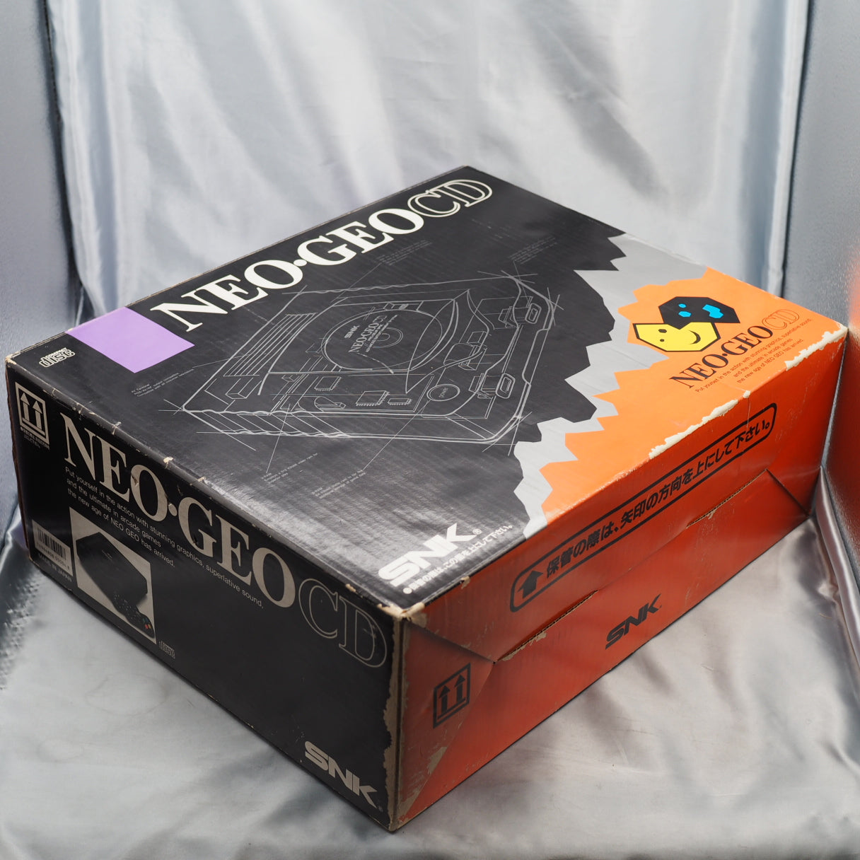 NEO GEO CD Console system Boxed CD-T01 [2 Controllers]
