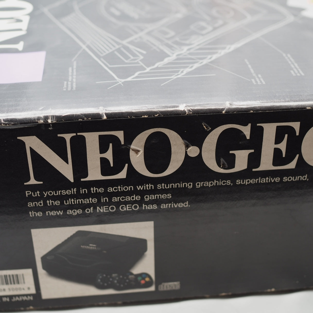 NEO GEO CD Console system Boxed CD-T01 [2 Controllers]