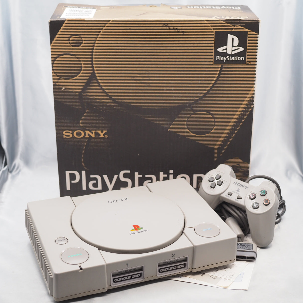 [JUNK] PS1 Console system SCPH-1000 Boxed NTSC-J