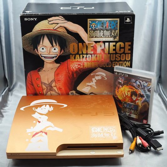 PS3 ONE PIECE Kaizoku Musou GOLD EDITION Console System Boxed CECH-3000B OP