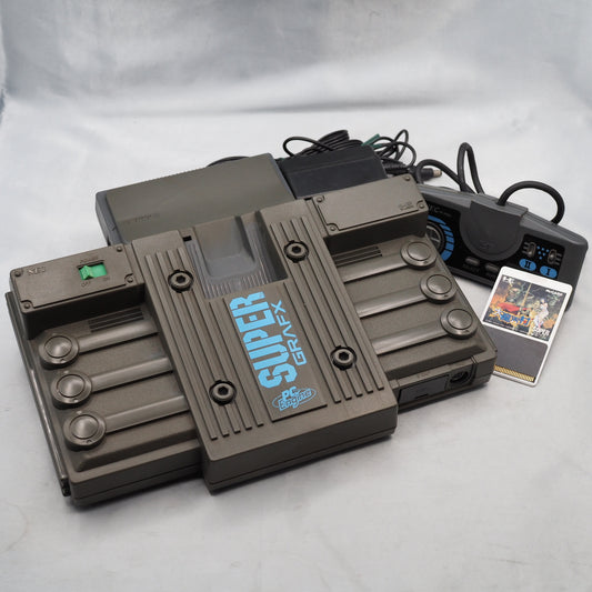 Used PC Engine SuperGrafx Console system PI-TG4 + DAI MAKAIMURA SET - Tested & Working